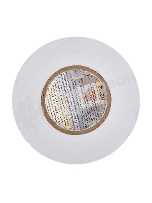 Изолента IEK UIZ-20-10-K01, ПВХ, Белая, 19мм, 20м