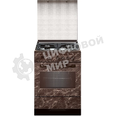 Плита комбинированная Gefest ПГЭ 6302-03 0054 коричневый, конфорок 4 газовых, духовка 55 л, 60 см x 85 см x 60 см