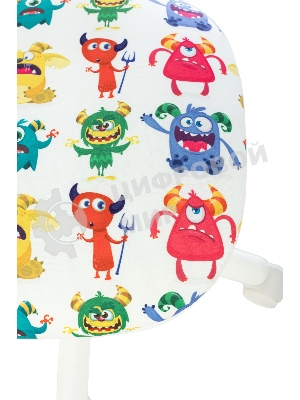 Кресло Бюрократ CH-W299 белый, сетка, 120 кг