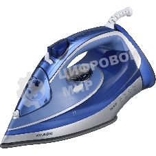 Утюг Hyundai H-SI01670 2800 Вт синий/золотистый