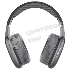 Беспроводные/проводные наушники QUMO Sense BT 0080 серый, накладные, Bluetooth + проводной, до 10 ч