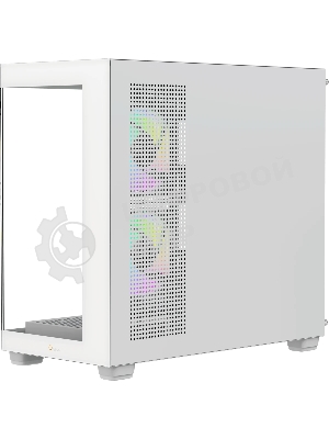 Компьютерный корпус Case Ocypus Gaммa C52 WH ARGB mATX/win/white/3 ARGB fans/no PSU/Tempered Glass
