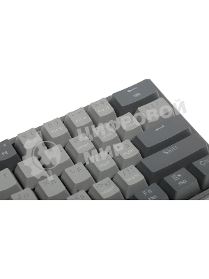 Клавиатура Redragon Fizz проводная, USB Type-A, серый