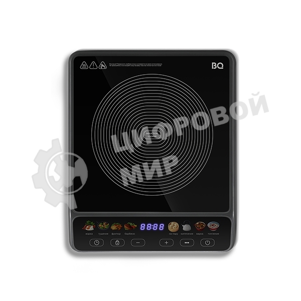 Плита настольная электрическая BQ HP114B черный 2000 Вт
