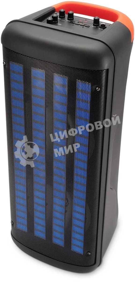 Минисистема Hyundai H-MC1236 черный 40Вт FM USB BT micro SD