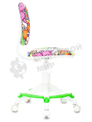 Кресло Бюрократ CH-W204/F мультиколор, ткань, 120 кг, подставка для ног