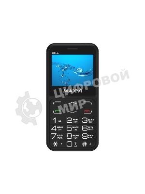 Мобильный телефон Maxvi B231ds черный