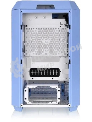 Компьютерный корпус Thermaltake The Tower 300 Hydrangea голубой без БП miniITX 8x120мм 6x140мм 2xUSB 3.0 audio bott PSU