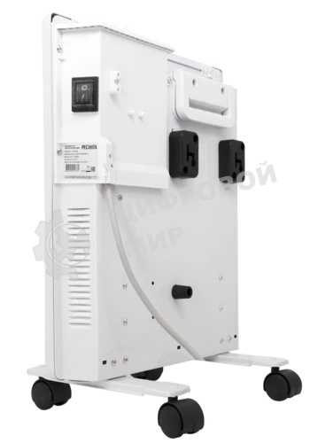 Конвектор электрический Ресанта ОК-500, белый, 500 Вт, 5 м2, термостат 67/4/9