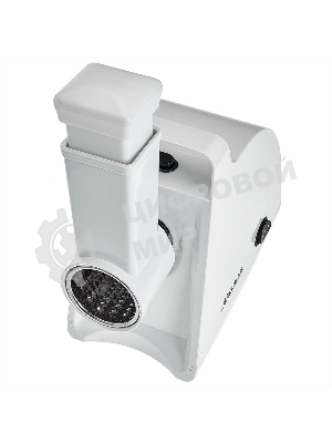 Мясорубка электрическая АКСИНЬЯ КС-2005С белый, 2000 Вт, 1.8 кг/мин, реверс, защита от перегрузки, насадки - 7