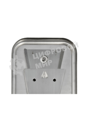 Дозатор для жидкого мыла из нерж. стали, матовый puff-8605m хром матовый, 500 мл, 17х12х12 см