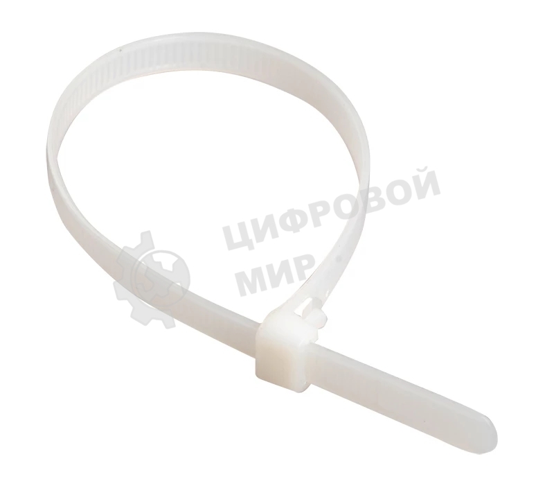 Хомут кабельный 4.8х350 нейл. бел. (уп. 100 шт) ИЭК UHH31-D048-350-100