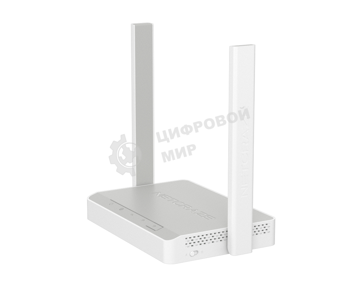 Интернет-центр Netcraze Air (NC-1613) с Mesh Wi-Fi 5 AC1200, 4-портовым Smart-коммутатором и переключателем режима роутер/ретранслятор