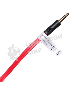 Проводные наушники Oklick HP-S-210 красный, внутриканальные, Jack 3.5 мм