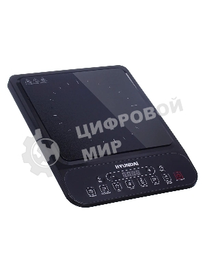 Плита настольная электрическая Hyundai HYC-0101 черный эмаль (настольная)