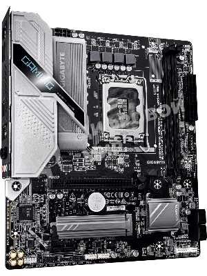 Материнская плата Gigabyte H810M GAMING WIFI6 GEN5, LGA 1851, Intel H810, 2xDDR5, 4xSATA, 1xM.2, 1xPCIe 5.0 x16, 1xPCIe x1, 1xHDMI, 1xDP, 1x2.5Gb LAN, Wi-Fi 6, Bluetooth 5.4, 1xUSB-A 5Gbps, 5xUSB-A 2.0, 1xPS/2, 3x3.5 мм, 7.1, mATX