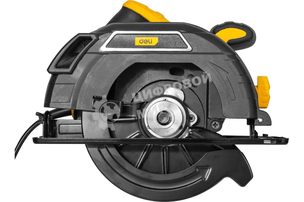 Циркулярная пила Deli DL-YJ185-E1 (1300Вт, 5300об/мин, диаметр диска 185мм)