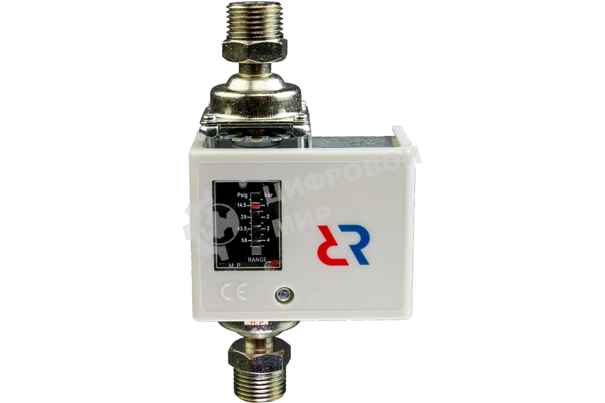 Реле перепада давления Ридан RT262R (пр.класс 35) 0.5-3.5бар НР 2хG 3/8A