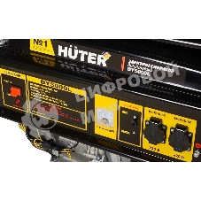 Электрогенератор бензиновый Huter DY5000L, 4.5 кВт, 70 дБ, 72 кг