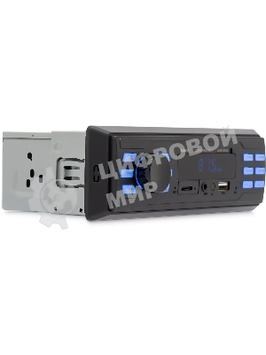 Автомагнитола Digma MCP-225B, 1 DIN, Bluetooth, USB Type-A, AUX