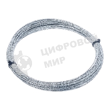 Трос стальной СТРОЙМЕТИЗ 4140081 5.0 мм DIN 3055 цинк (уп.10 м) подвес