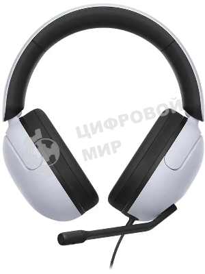 Гарнитура Sony INZONE H3 чёрный/белый, проводная, USB, совместимость с PS5