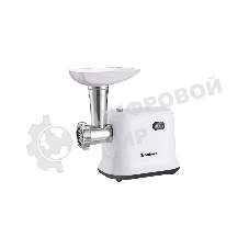 Мясорубка электрическая Sakura SA-6420W белый, 1500 Вт, 1.2 кг/мин, реверс, защита от перегрузки, насадки - 1