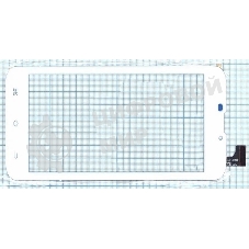 Сенсорное стекло (тачскрин) Explay Tab mini. белое