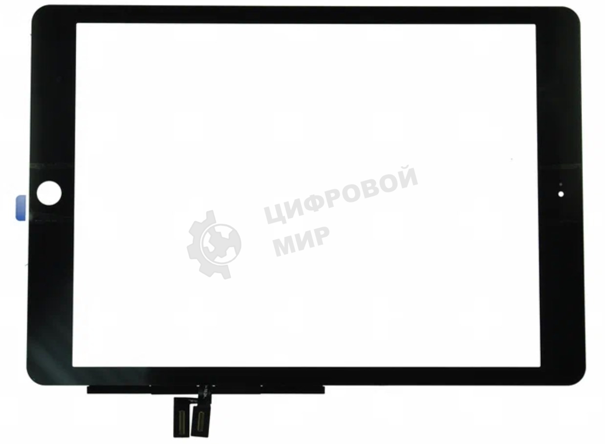 Сенсорное стекло (тачскрин) для iPad 9 (2021) A2602, A2603, A2604, A2605, черное
