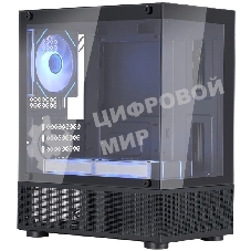 Компьютерный корпус 1STPLAYER MIKU Mi2-A ARGb черный mATX 3x120мм ARGb fans Mi2-A-BK-2FC7R-1FC7