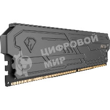 Оперативная память Netac 16GB DDR4 3600Mhz, (8GBx2) DIMM Shadow III, Black, с радиатором
