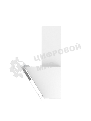 Вытяжка наклонная Elikor Антрацит 60П-650-Е3Д белый, 60 см, 650 куб. м/ч, 60 дБ