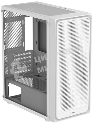 Компьютерный корпус Ocypus Gaммa C50 без БП белый (Gaммa-C50-WHG000XX-GL)