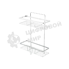 Полка двухъярусная подвесная Рыжий кот COZY-CR-4, 30x11x40 см (312069)