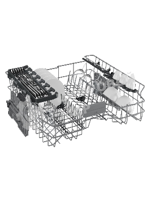 Посудомоечная машина Beko BDFN26422W, белый, 59.8 см, 14 компл., сушка интенсивная, 44 дБ, класс A++, A