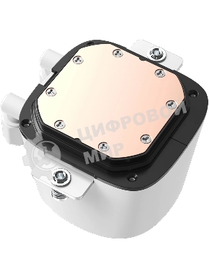 Система жидкостного охлаждения ID-Cooling FX360 LCD PE WHITE (Soc 1851/1700/1200/115X/AM5/AM4, 3x120мм fan, 2450rpm, 34.3 дБ, 350W, PWM 4-pin, Al+Cu) (FX360 LCD P