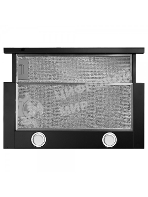 Вытяжка встраиваемая Zigmund & Shtain K 017.6 B черный, 60 см, 700 куб. м/ч, 51 дБ