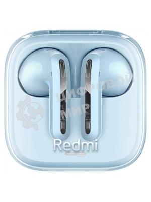 Наушники TWS Xiaomi Redmi Buds 6 Active синий, вкладыши, Bluetooth, до 30 ч