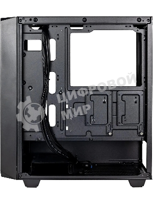 Корпус Hiper BH34-1 черный без БП ATX 5x120mm 2x140mm 2x200mm 1xUSB3.0 audio bott PSU