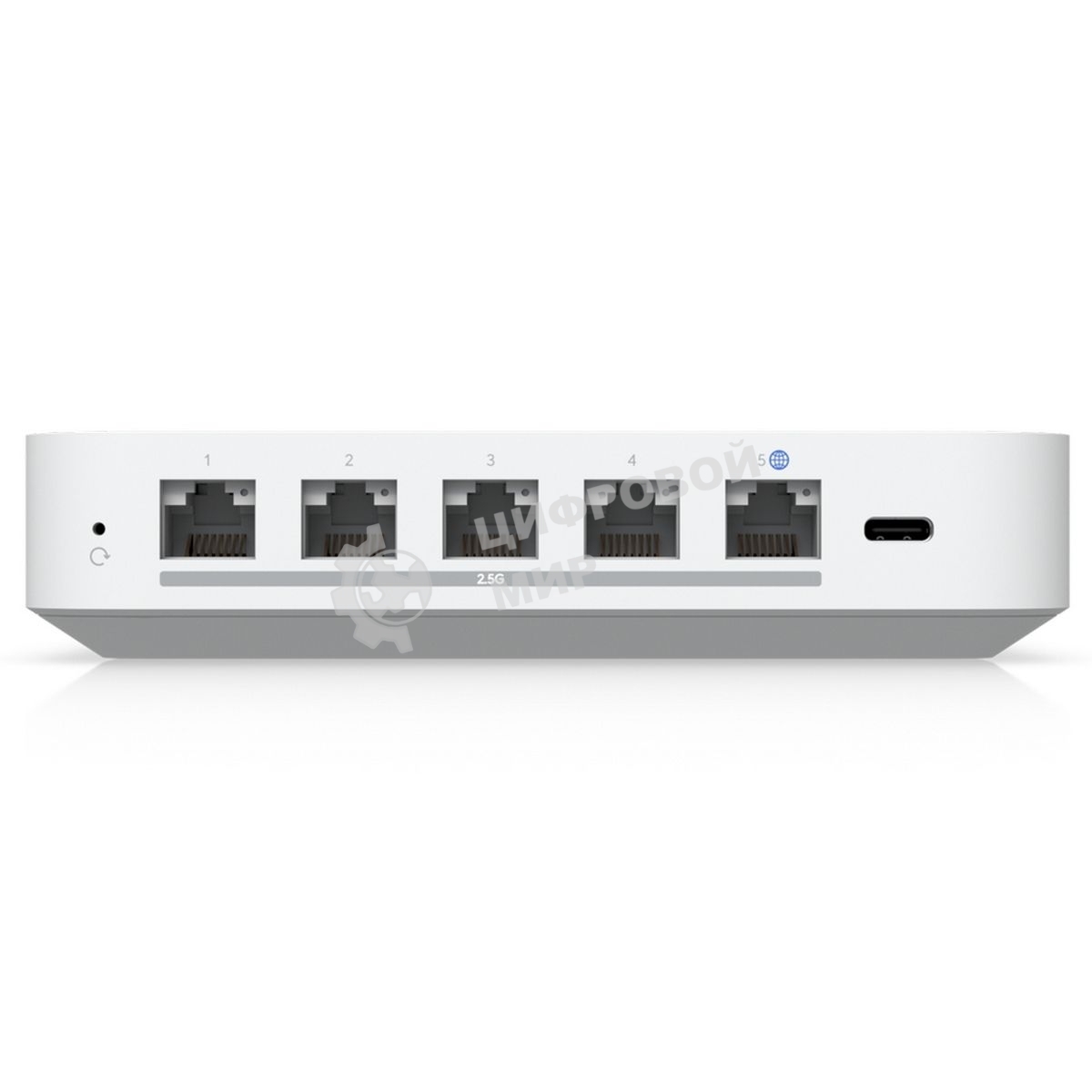 Маршрутизатор Ubiquiti UniFi Gateway Max 4 ядра (1,5 ГГц), 4х 2.5G LAN, 1х 2.5G WAN