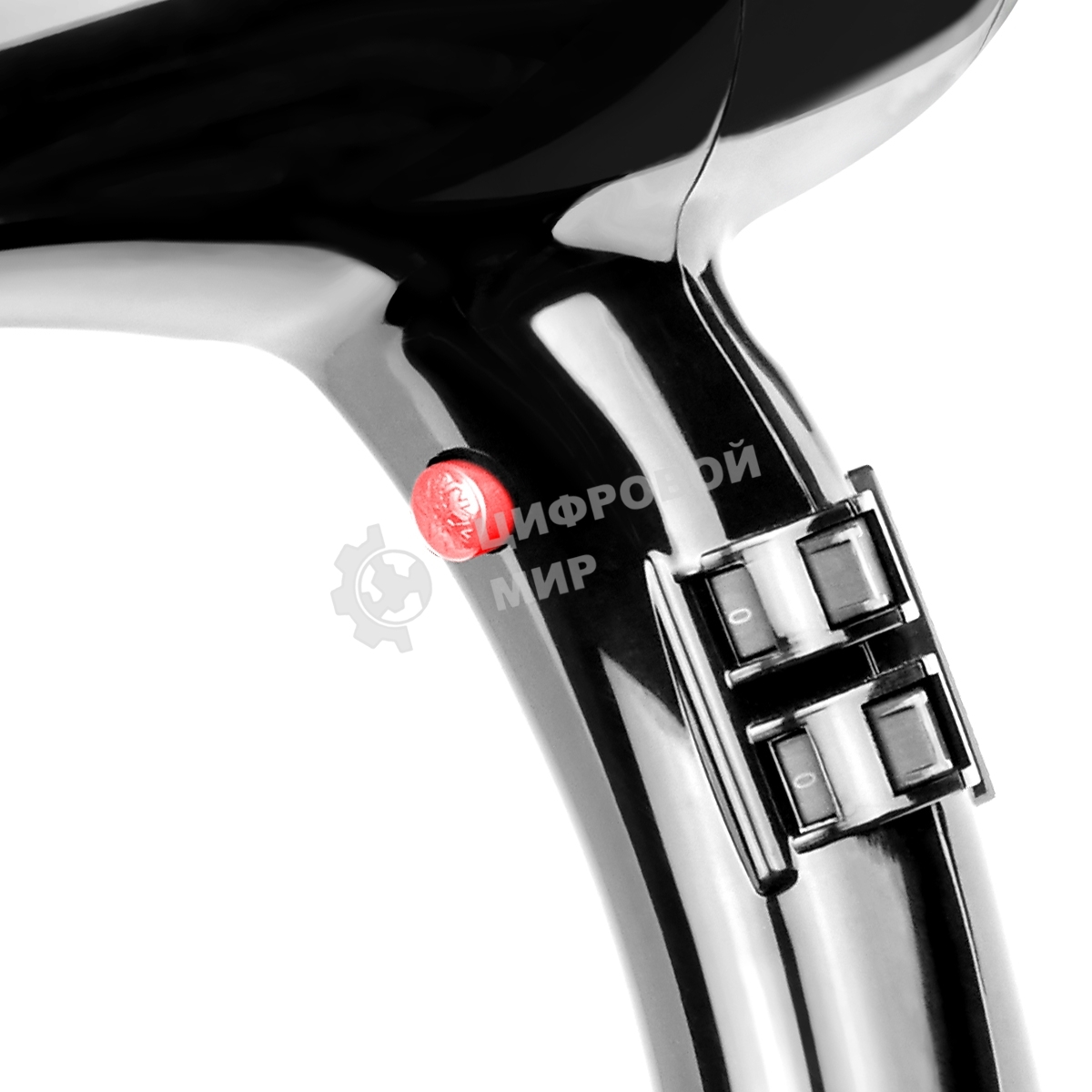 Фен Centek CT-2221 Professional черный, 2200 Вт