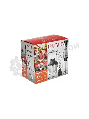 Блендер погружной Delta Lux DE-7006B черный