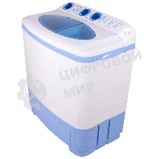 Стиральная машина Renova WS-70P/РЕТ белый/голубой, загрузка вертикальная 5.5 кг, 1350 об/мин, класс: D