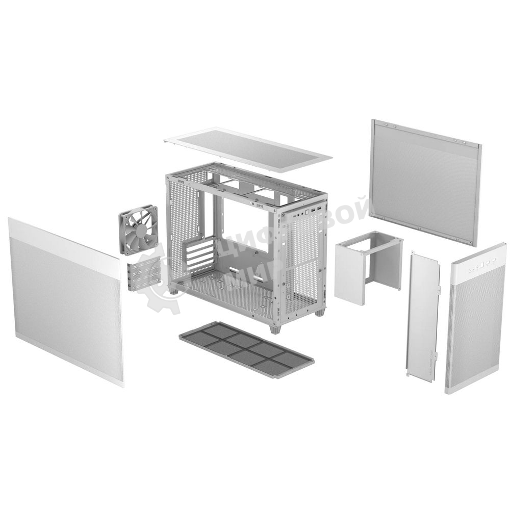 Компьютерный корпус Asus AP201/WHT/MESH AP201 ASUS PRIME CASE MESH WHITE EDITION (90DC00G3-B39000) (771913)