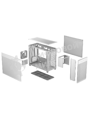 Компьютерный корпус Asus AP201/WHT/MESH AP201 ASUS PRIME CASE MESH WHITE EDITION (90DC00G3-B39000) (771913)