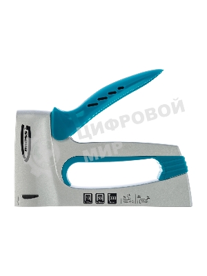 Степлер мебельный GROSS, алюминиевый корпус, тип скобы 13, 53, 300, 6-10 мм 41001