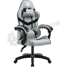 Кресло игровое Defender Savage серый/черн, класс 2, ткань