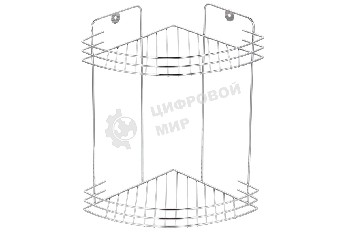 Полка угловая двухъярусная Рыжий кот W2672С-2 (005393)