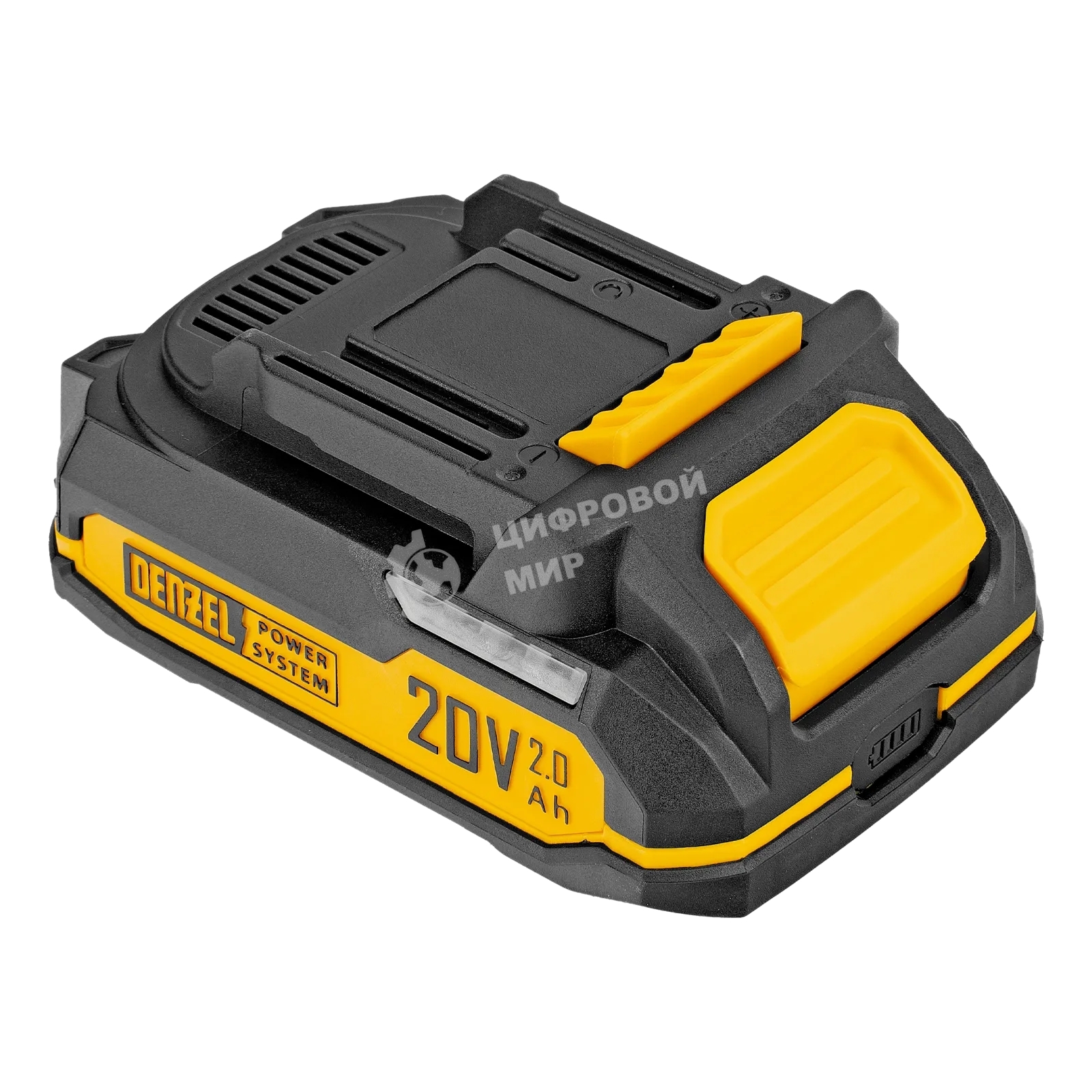 Цепная мини-пила аккумуляторная бесщет. Denzel CCS-150, шина 150 мм, Li-Ion, 20 В