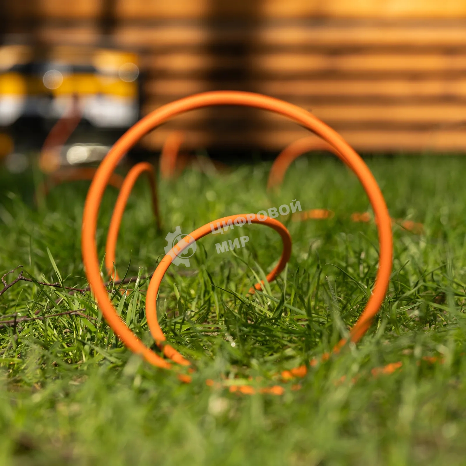 Удлинитель-шнур силовой Garden Series Denzel ПВС, 20 м, 1 розетка 3x1 мм